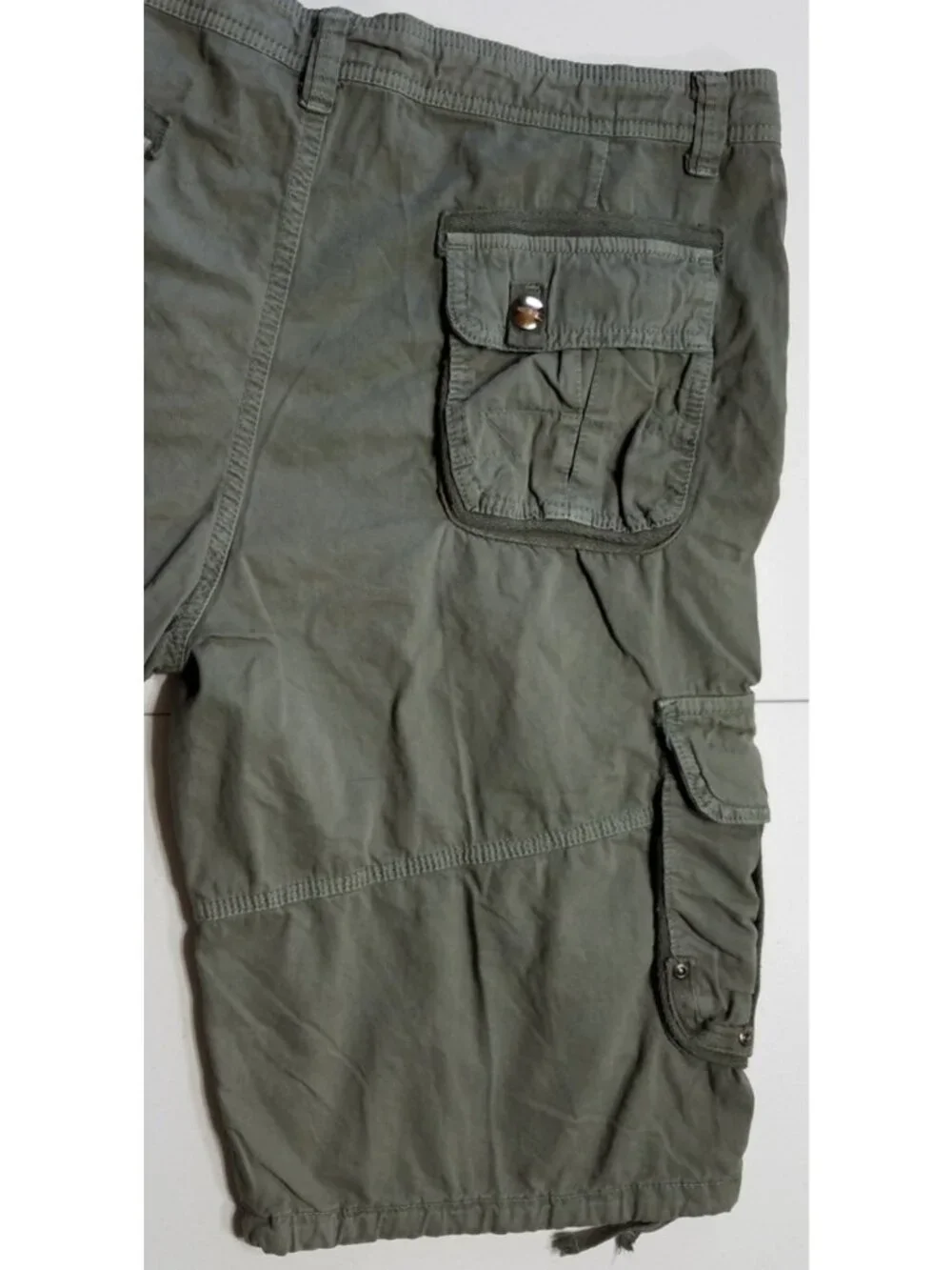 Cargo Shorts Flat Front Hiking Camping Outdoor QIAO YUN Design Brand Men 40 NWT
